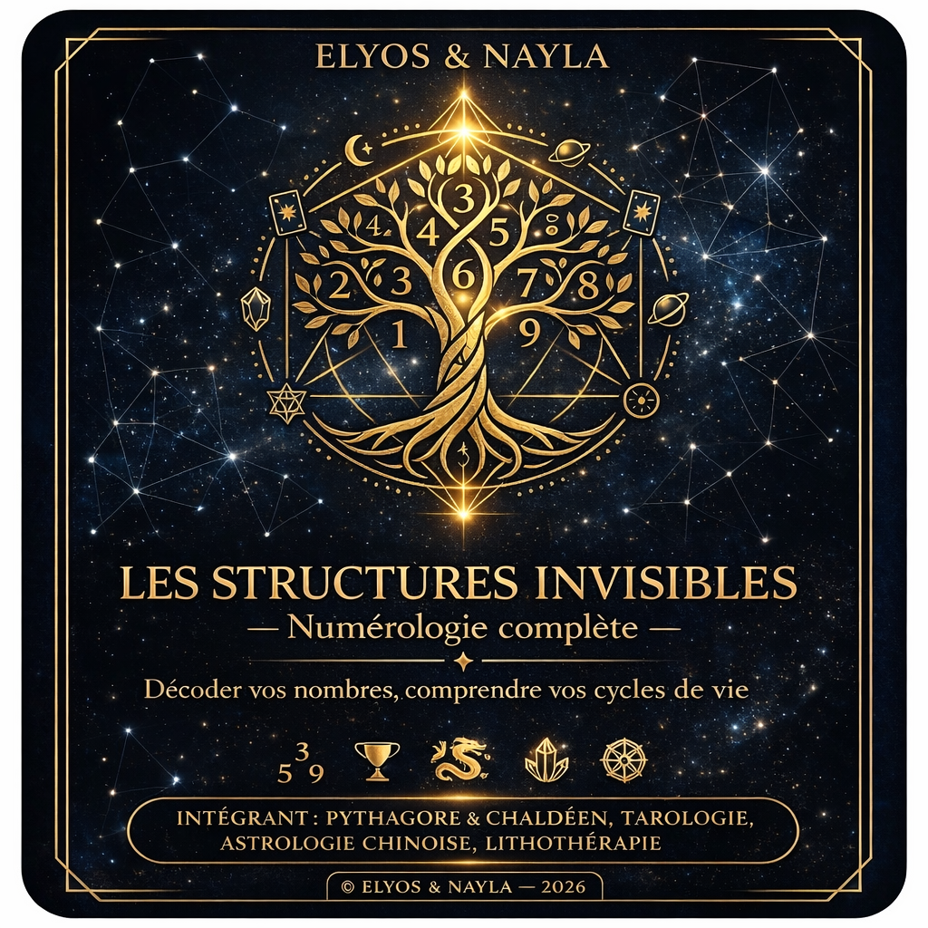 Couverture Les Structures Invisibles — Numérologie complète