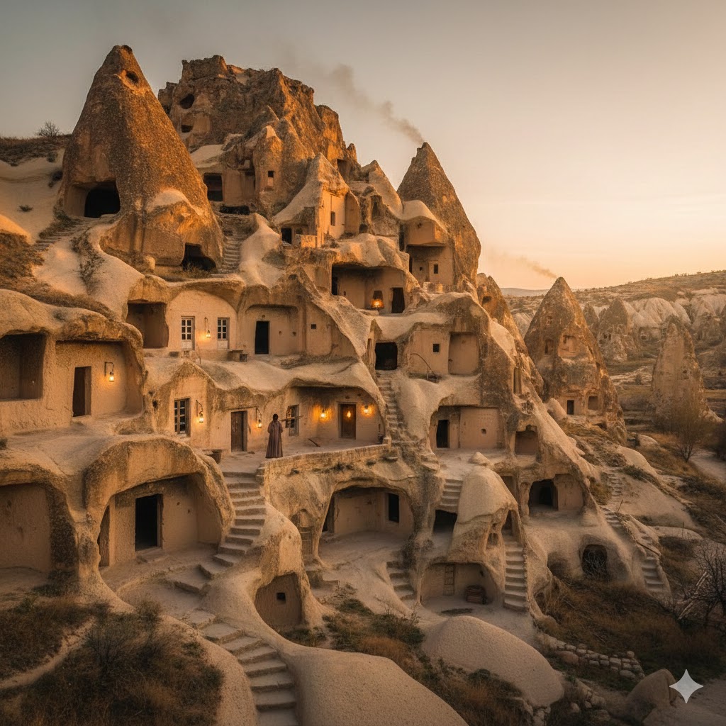 Habitat troglodyte — Cappadoce, Turquie